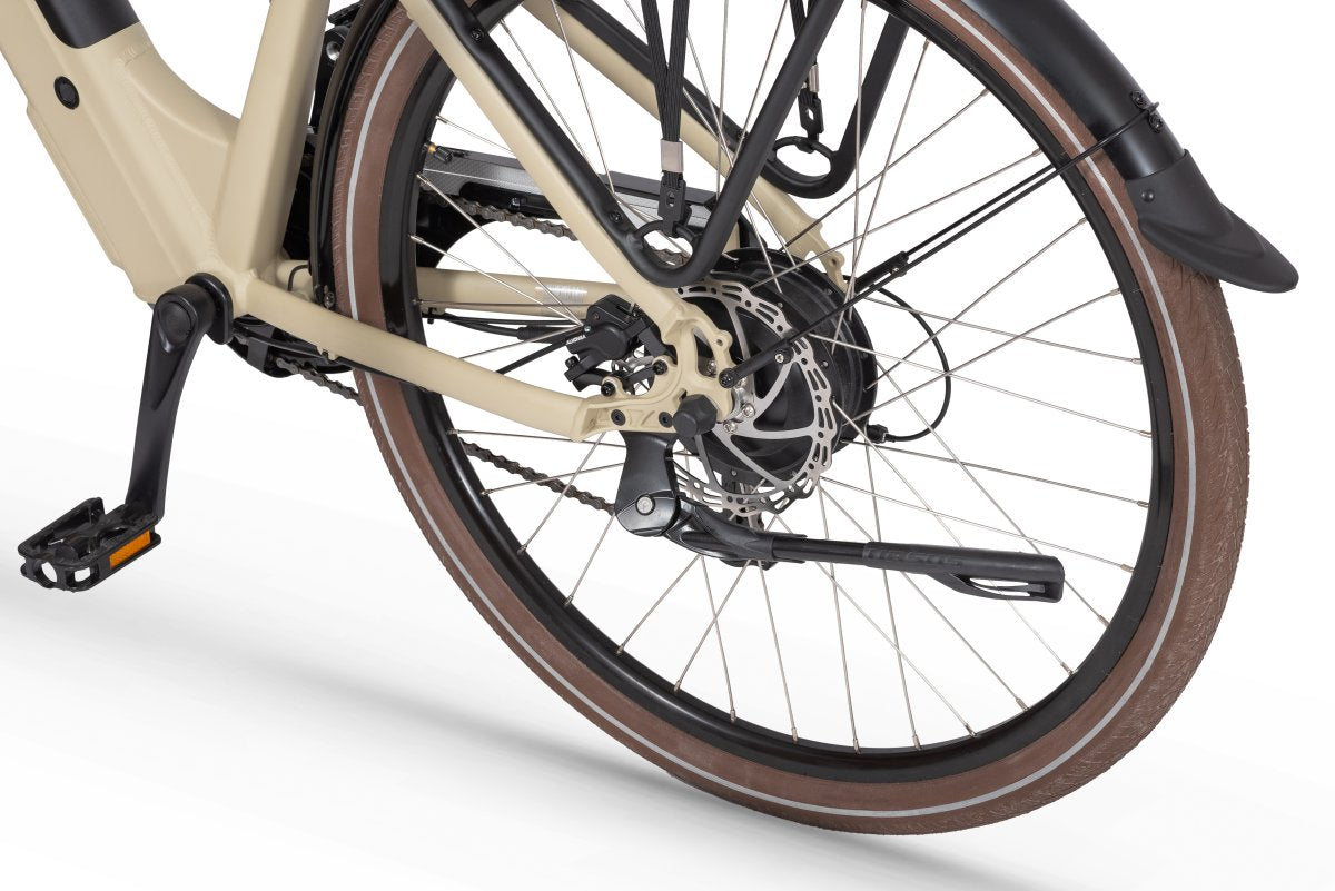 Rower elektryczny Ecobike X-City Cappuccino rama 17" koło 28" bateria 17,5 Ah