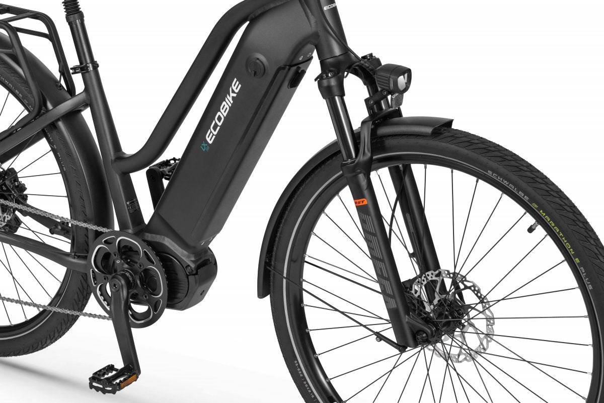 Rower elektryczny Ecobike LX500 Graphite rama 17" koło 28" bateria 960 Wh