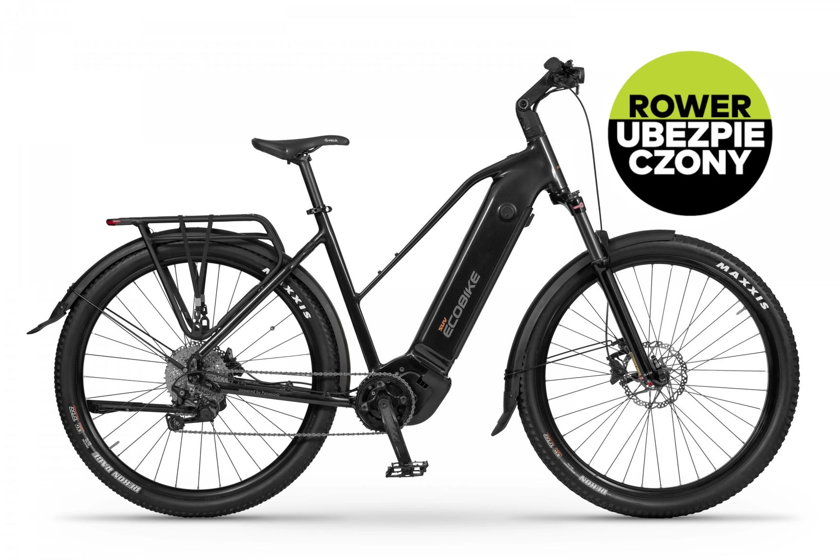 Rower elektryczny Ecobike Expedition SUV rama 21" koło 29" bateria 30 Ah