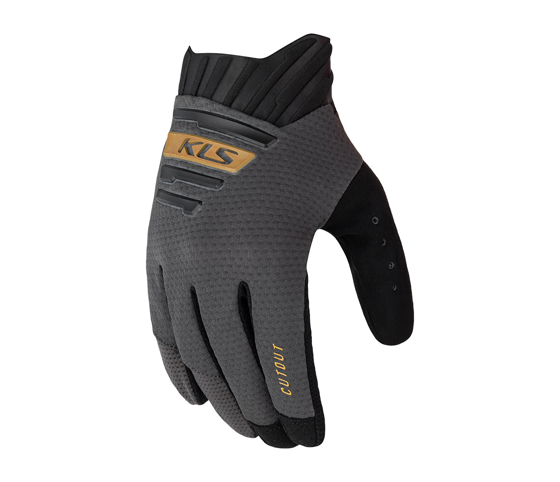 KLS Rękawice Cutout long antracyt L