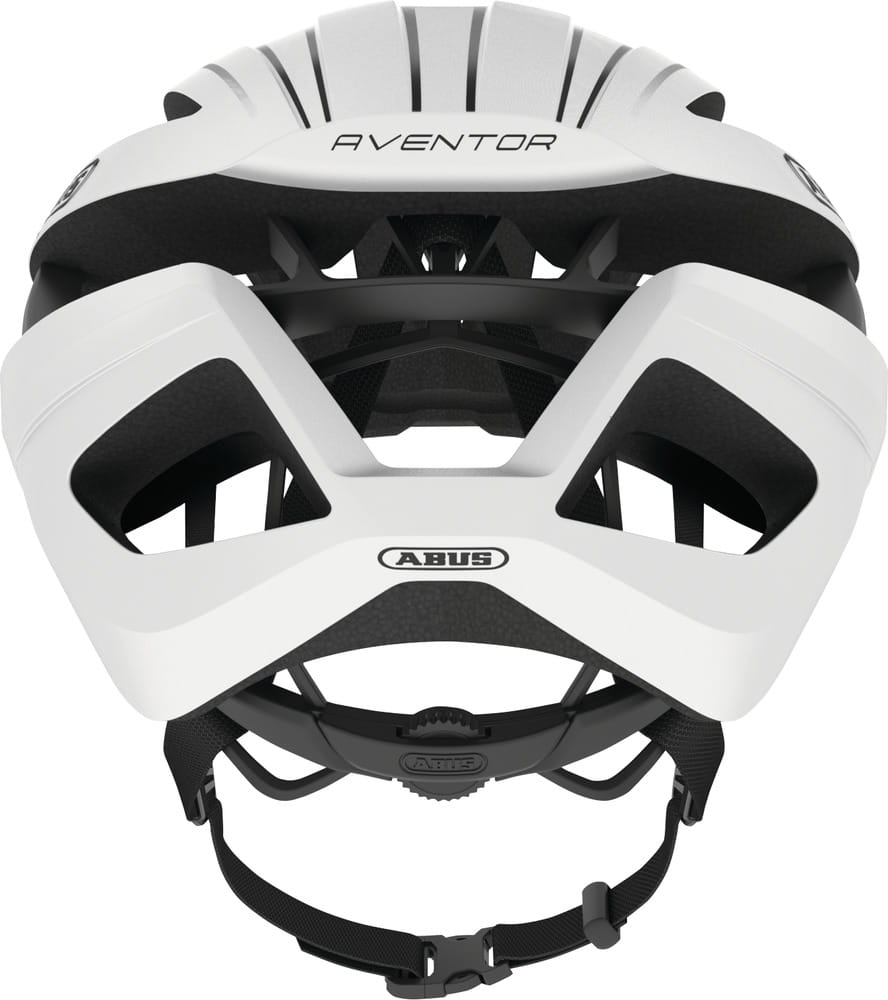Kask rowerowy ABUS AVENTOR polar white, biały rozmiar M 54-58cm