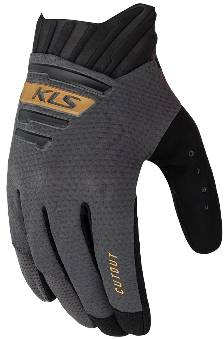 KLS Rękawice Cutout long antracyt M