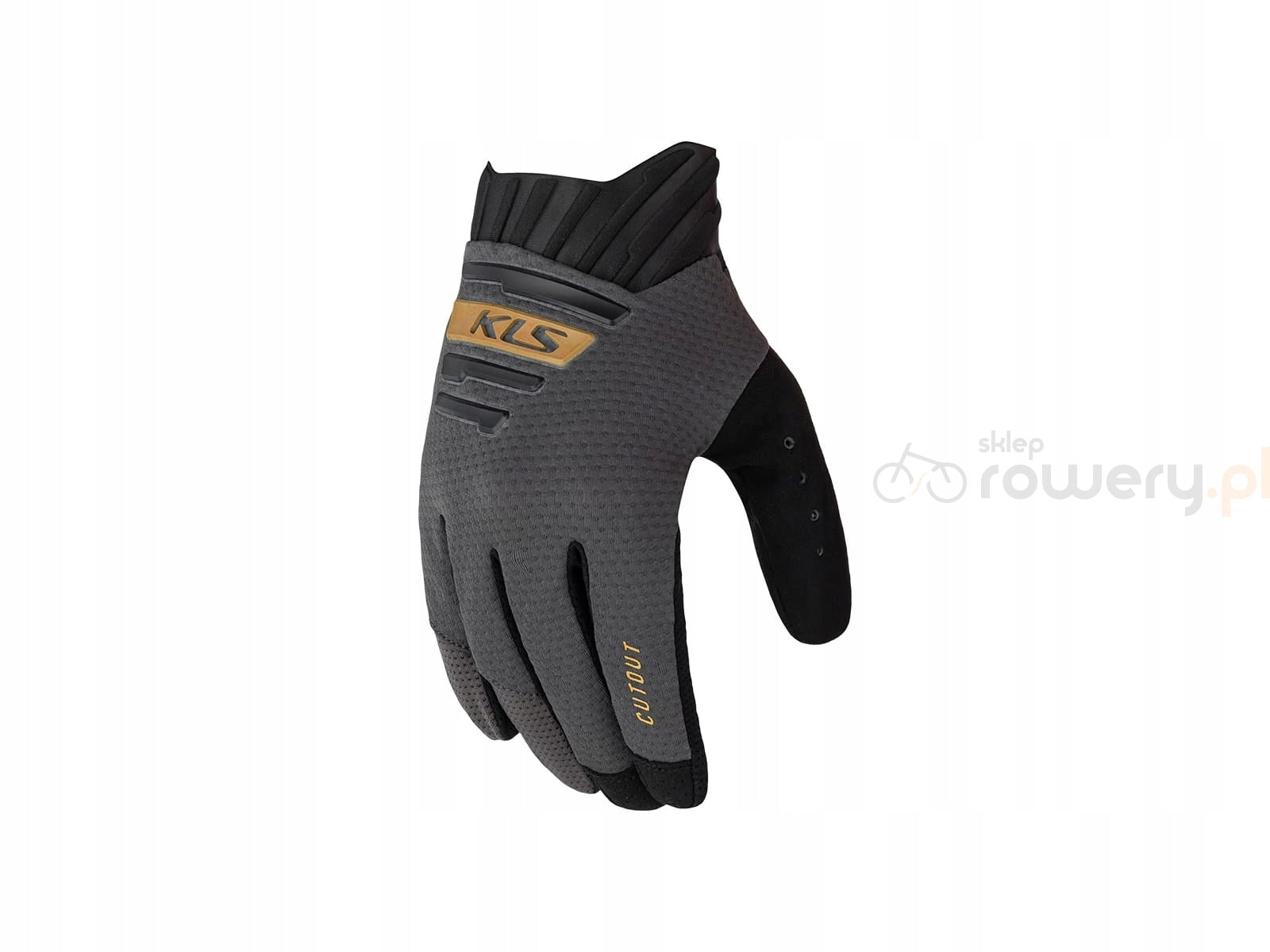 KLS Rękawice Cutout long antracyt M