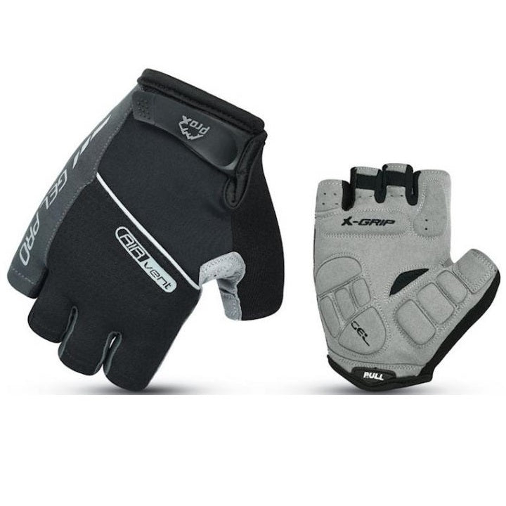 RĘKAWICZKI PROX KRÓTKIE SELECTED SZARE S GEL PRO, AIR VENT