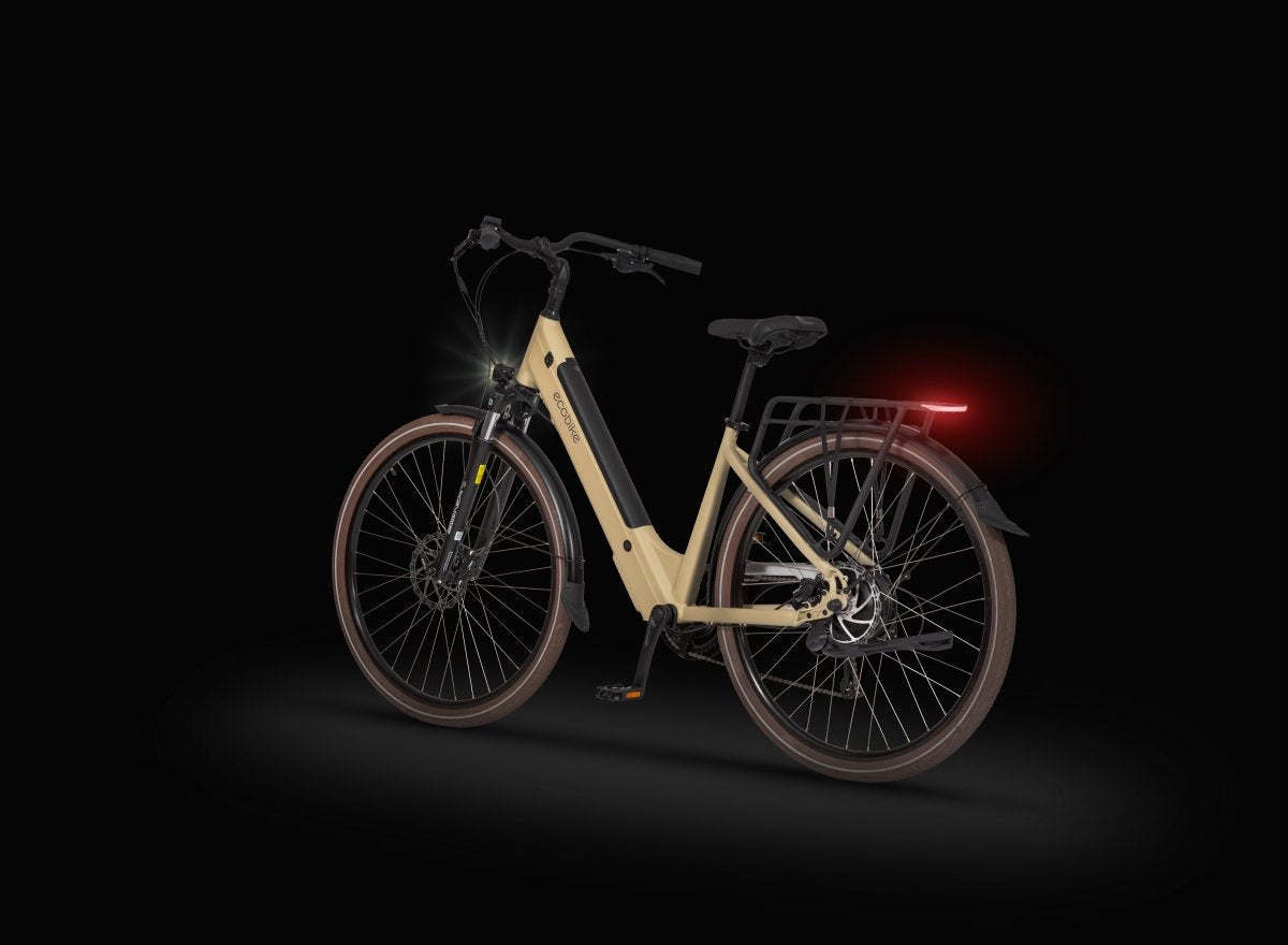 Rower elektryczny Ecobike X-City Cappuccino rama 17" koło 28" bateria 14,5 Ah