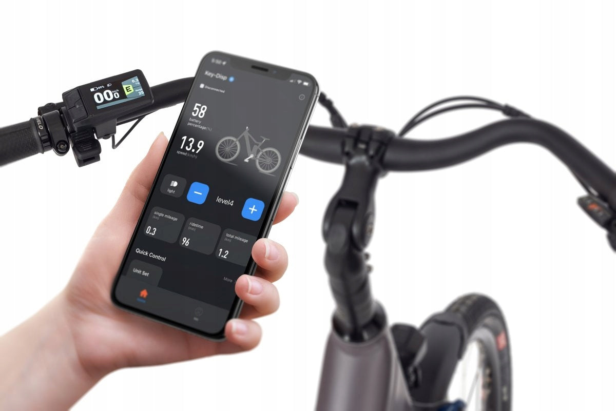 Rower elektryczny Ecobike X-City Coffee rama 19" koło 28" bateria 17,5Ah