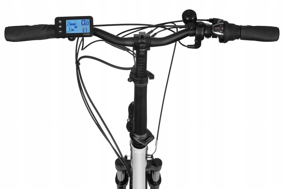 Rower elektryczny Ecobike EVEN WHITE rama 15,5" koło 20" bateria 17,5 Ah