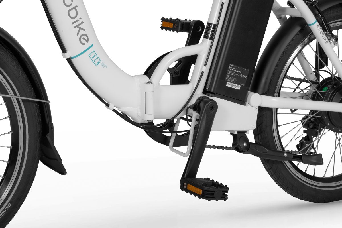 Rower elektryczny Ecobike EVEN WHITE rama 15,5" koło 20" bateria 17,5 Ah
