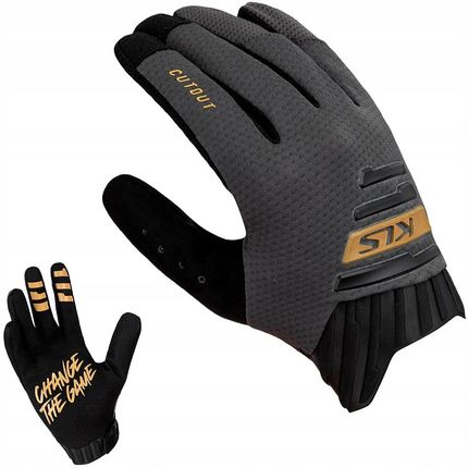 KLS Rękawice Cutout long antracyt M