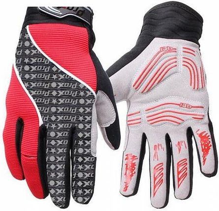 RĘKAWICZKI PROX DŁUGIE SUPREME CZERWONE M GEL PRO