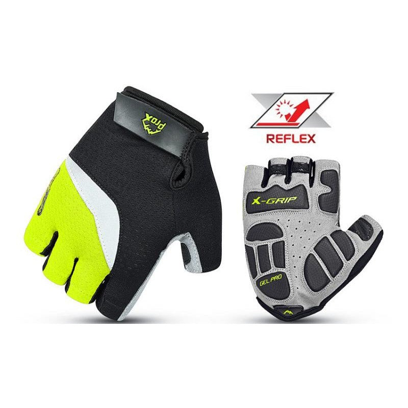 RĘKAWICZKI PROX KRÓTKIE ULTIMATE LIMONKOWE XXL GEL PRO, AIR