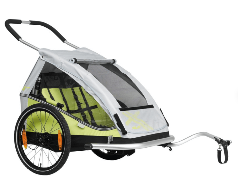 Przyczepka rowerowa XLC Duo8teen dwuosobowa