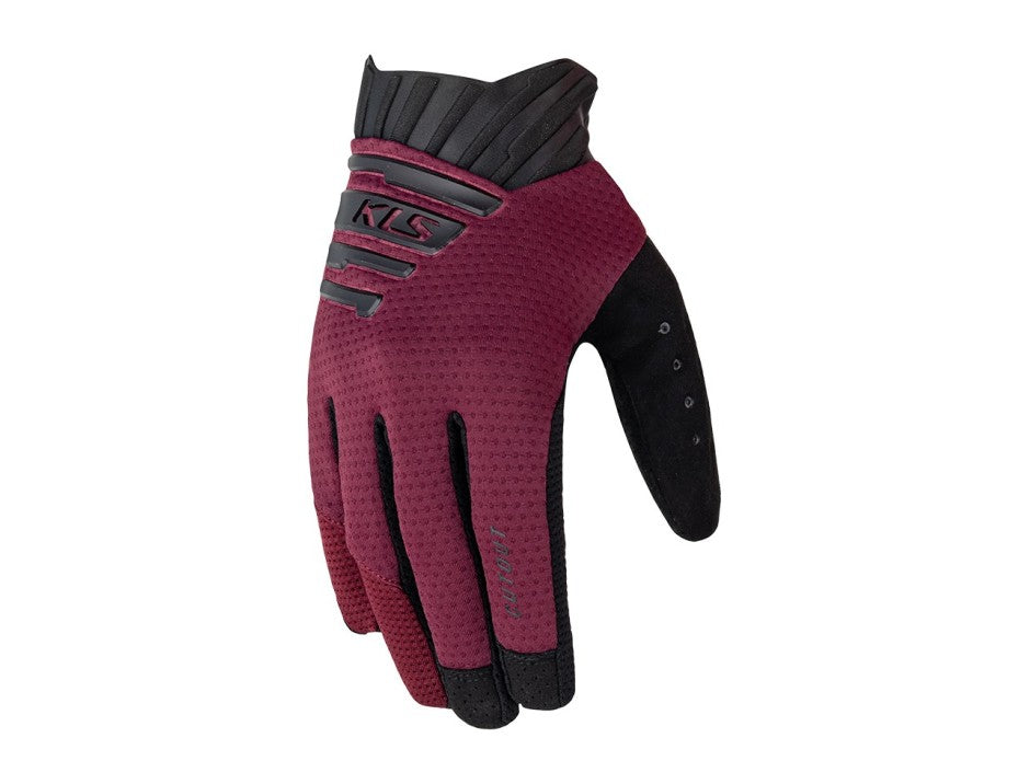 KLS Rękawice Cutout long wine M