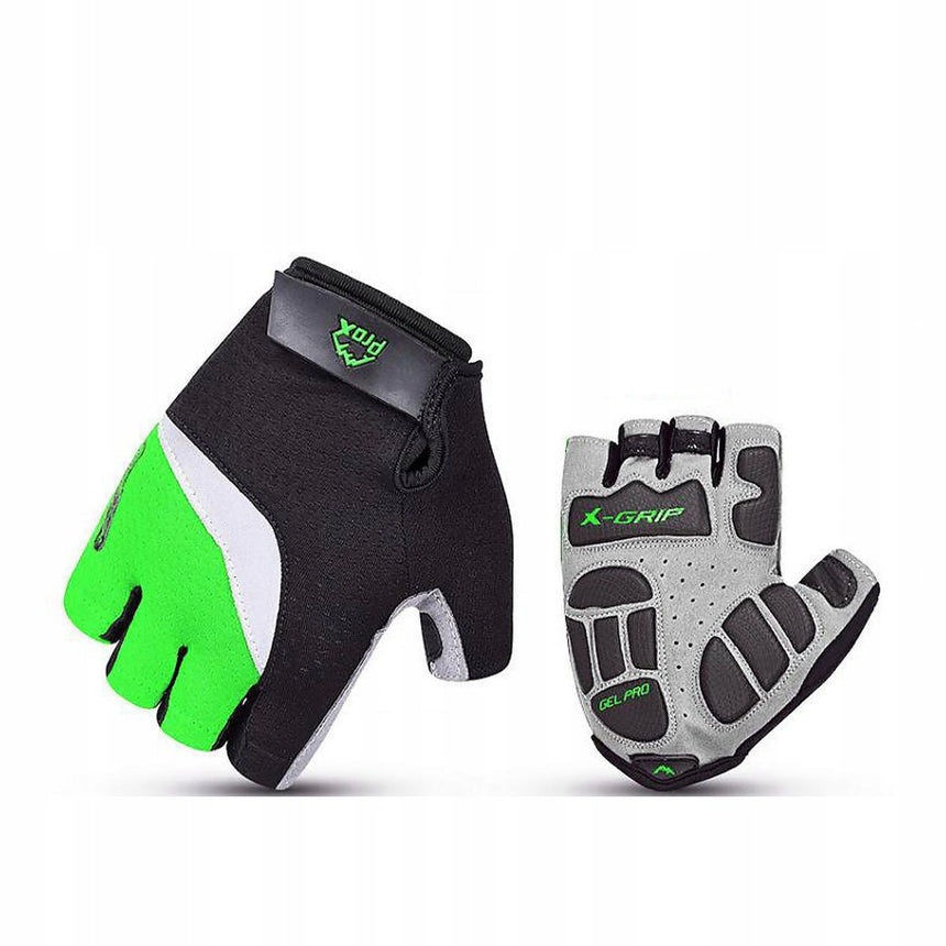 RĘKAWICZKI PROX KRÓTKIE ULTIMATE ZIELONE XL GEL PRO, AIR