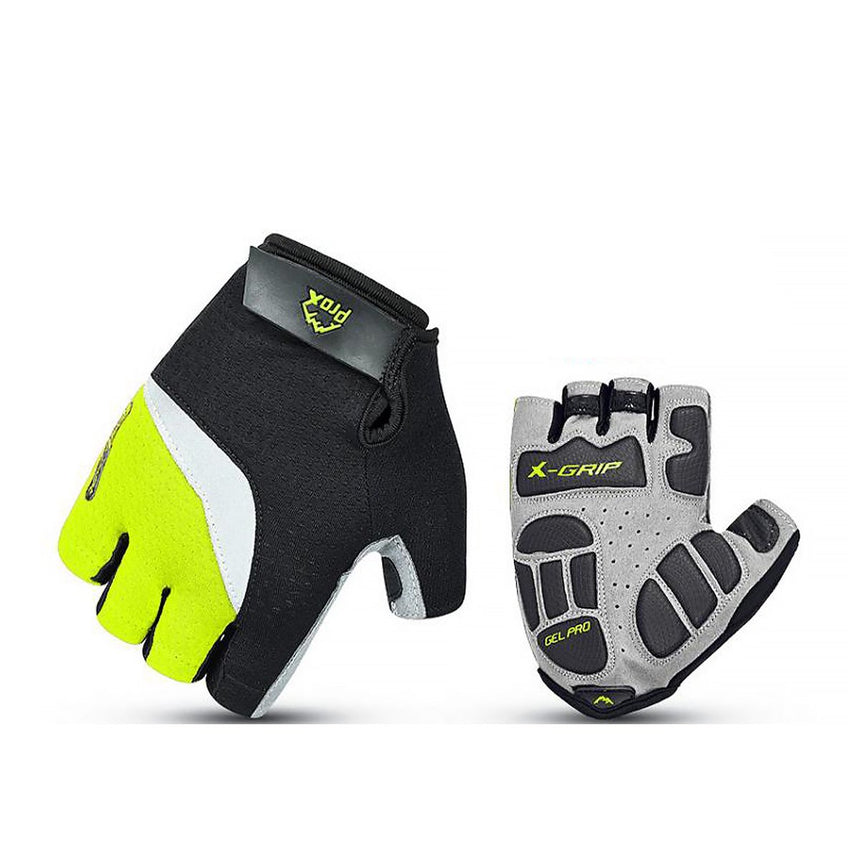 RĘKAWICZKI PROX KRÓTKIE ULTIMATE LIMONKOWE L GEL PRO, AIR