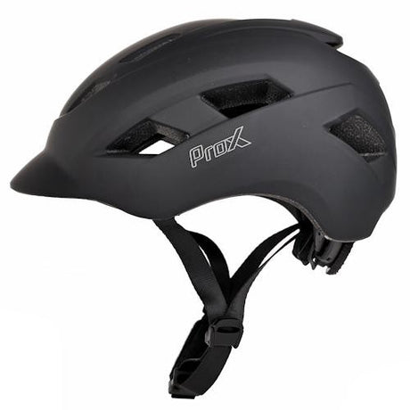 Kask Prox Town Led Czarny Mat - Rozmiar S (53-55cm)