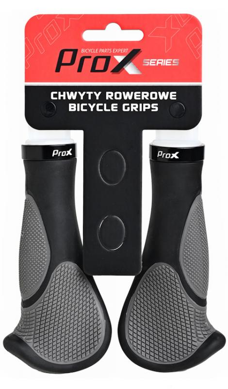 Chwyty rowerowe Prox GP-24 Czarno-szare