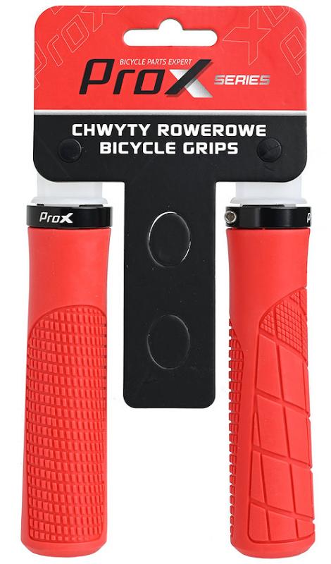 Chwyty rowerowe Prox GP-34 Czerwone