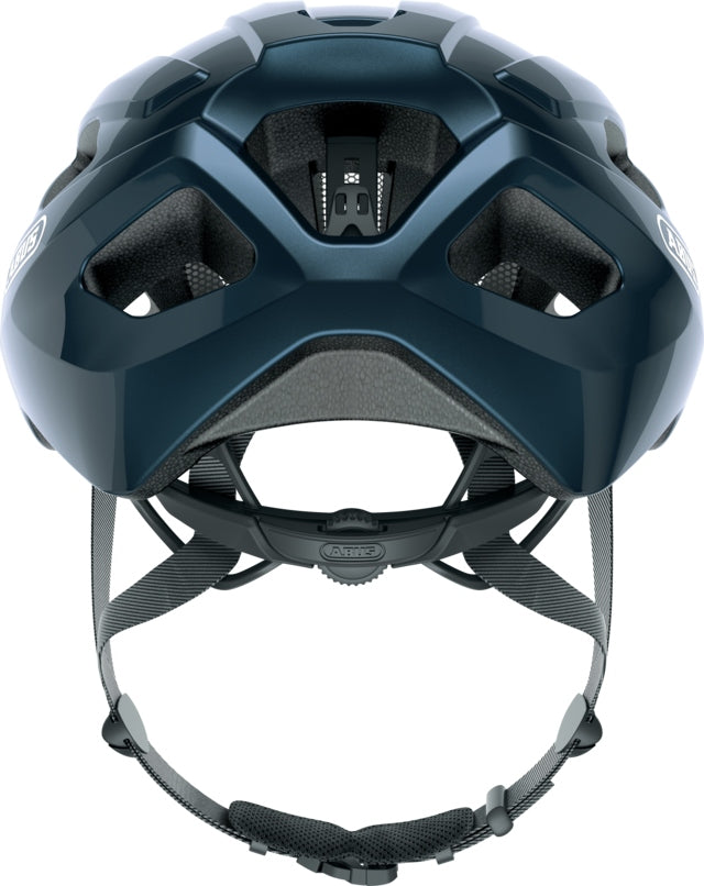 Kask rowerowy Abus Macator midnight blue, granatowy rozmiar M