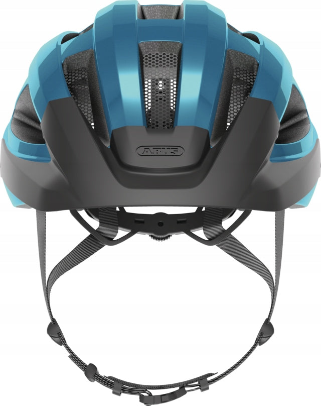 Kask rowerowy Abus Macator steel blue, niebieski rozmiar M 52-58cm