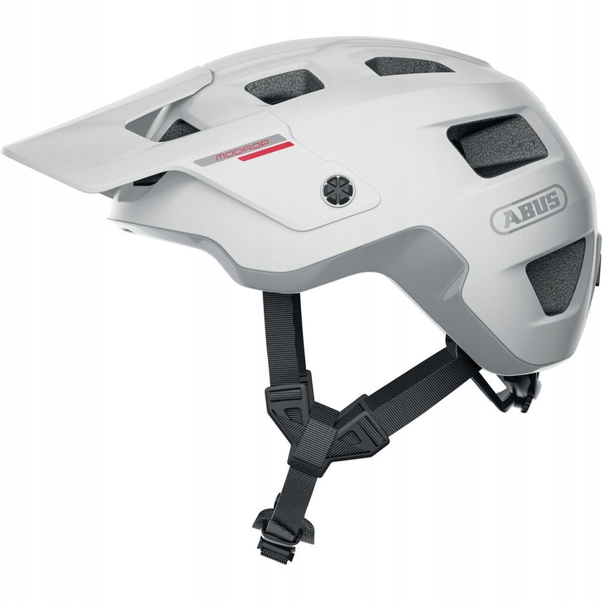 Kask rowerowy Abus MoDrop polar white, biały