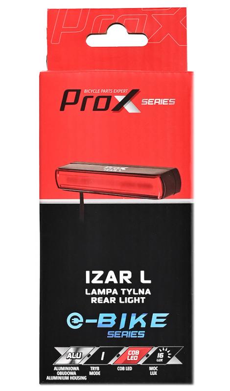 Lampa przód Prox Izar L COB LED E-BIKE DC3,7V-12V