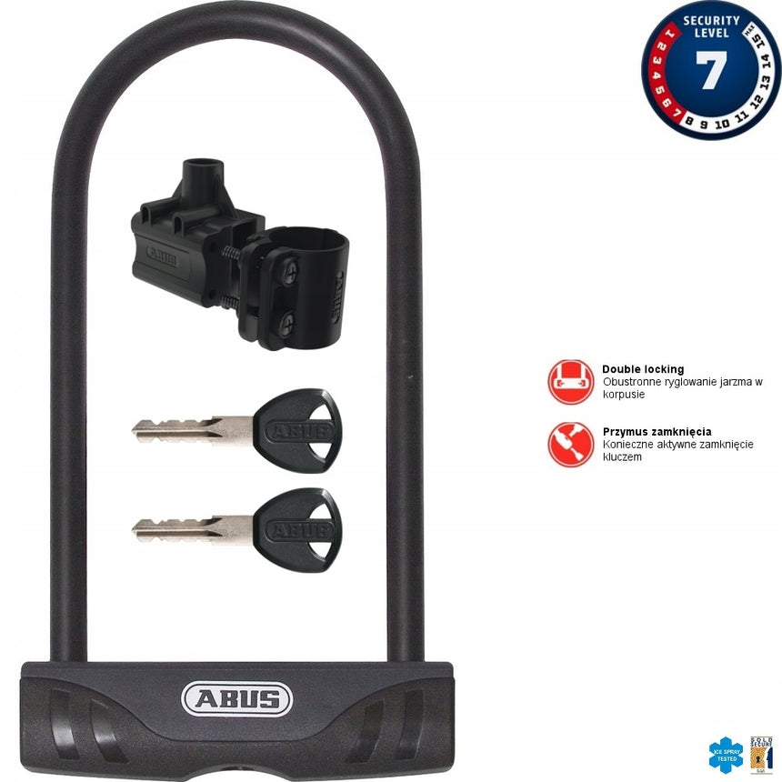 Zabezpieczenie rowerowe U-Lock Abus Facilo 32/150HB230+USH32